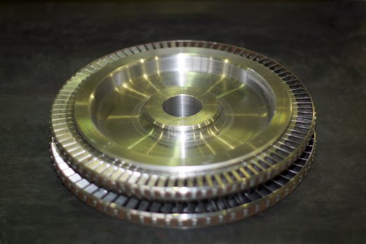 Рабочее колесо ротора пускового турбодетандера