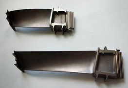 Лопатки рабочие турбины